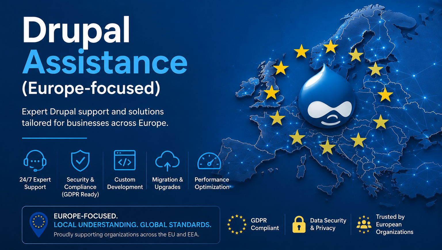 Drupal Assistance (Europe-focused)
